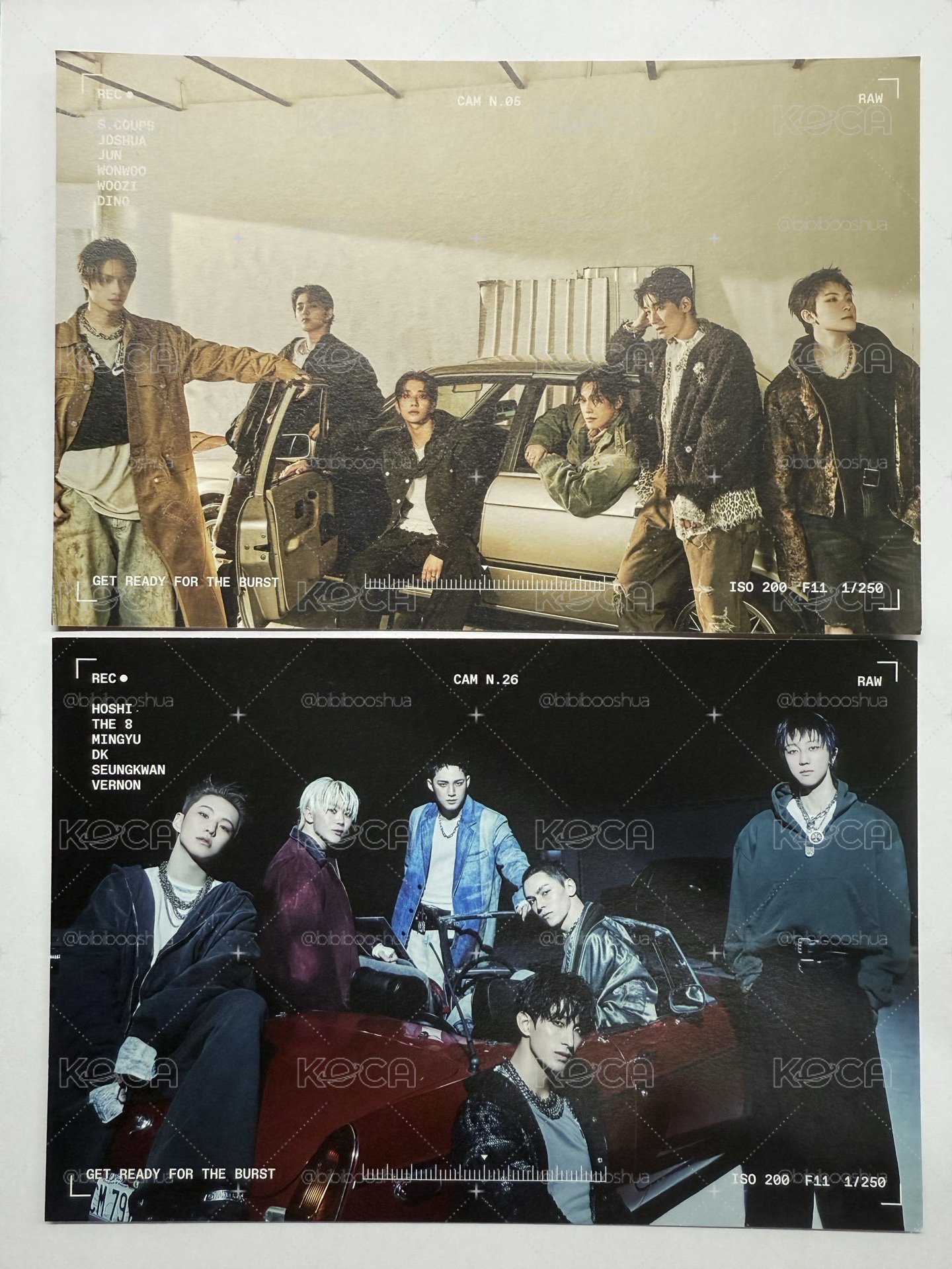 SEVENTEEN 正五 POSTCARD