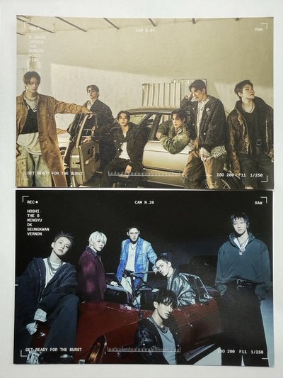 SEVENTEEN 正五 POSTCARD