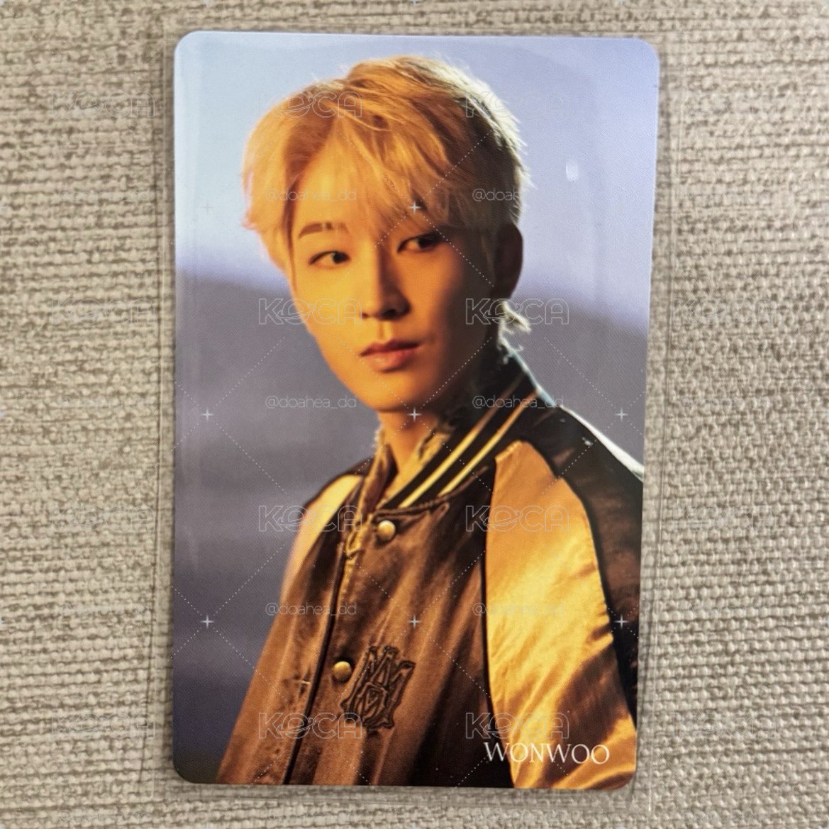 正規四HMV特典卡WONWOO