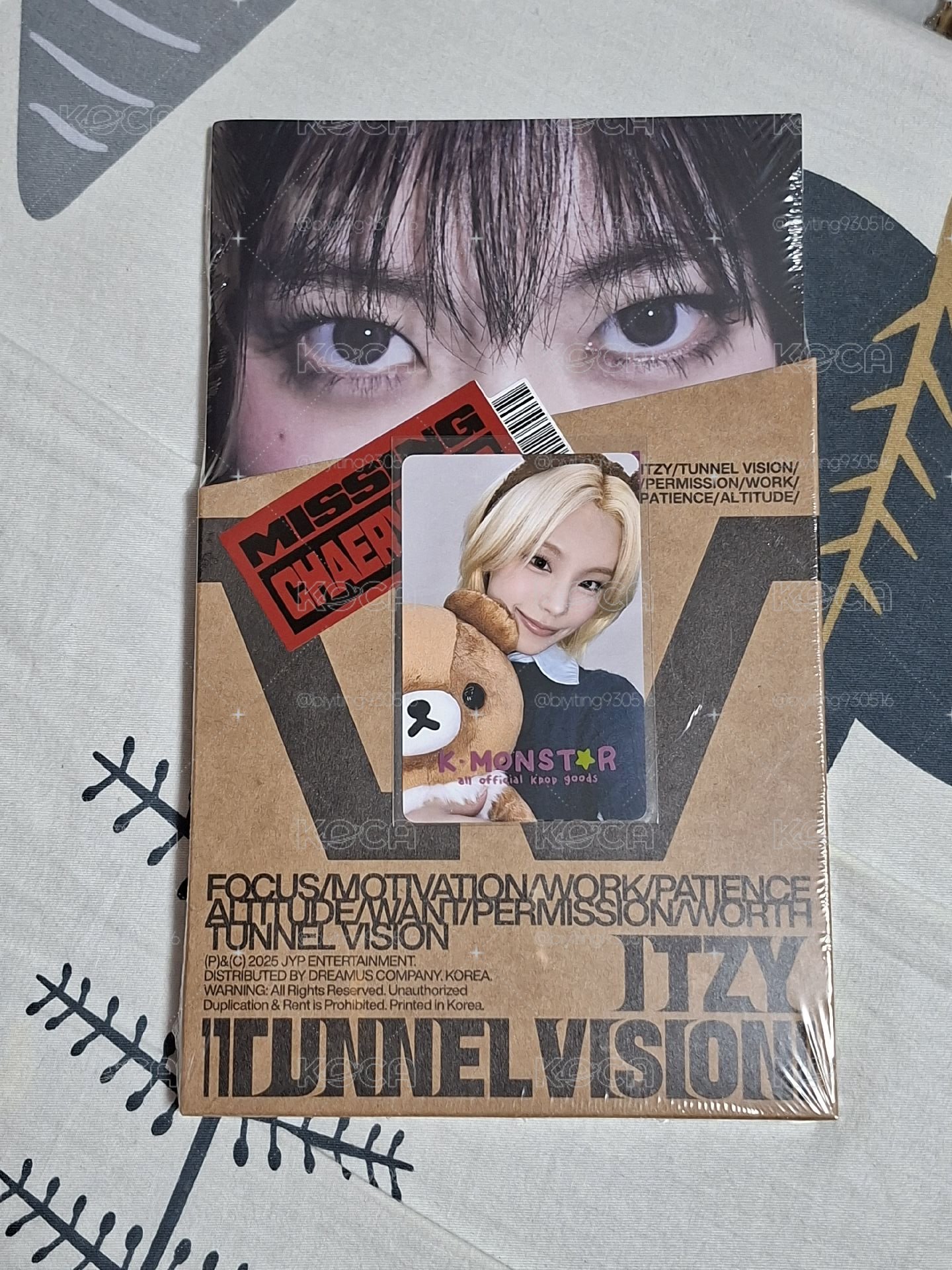 TNVS km小熊+單封