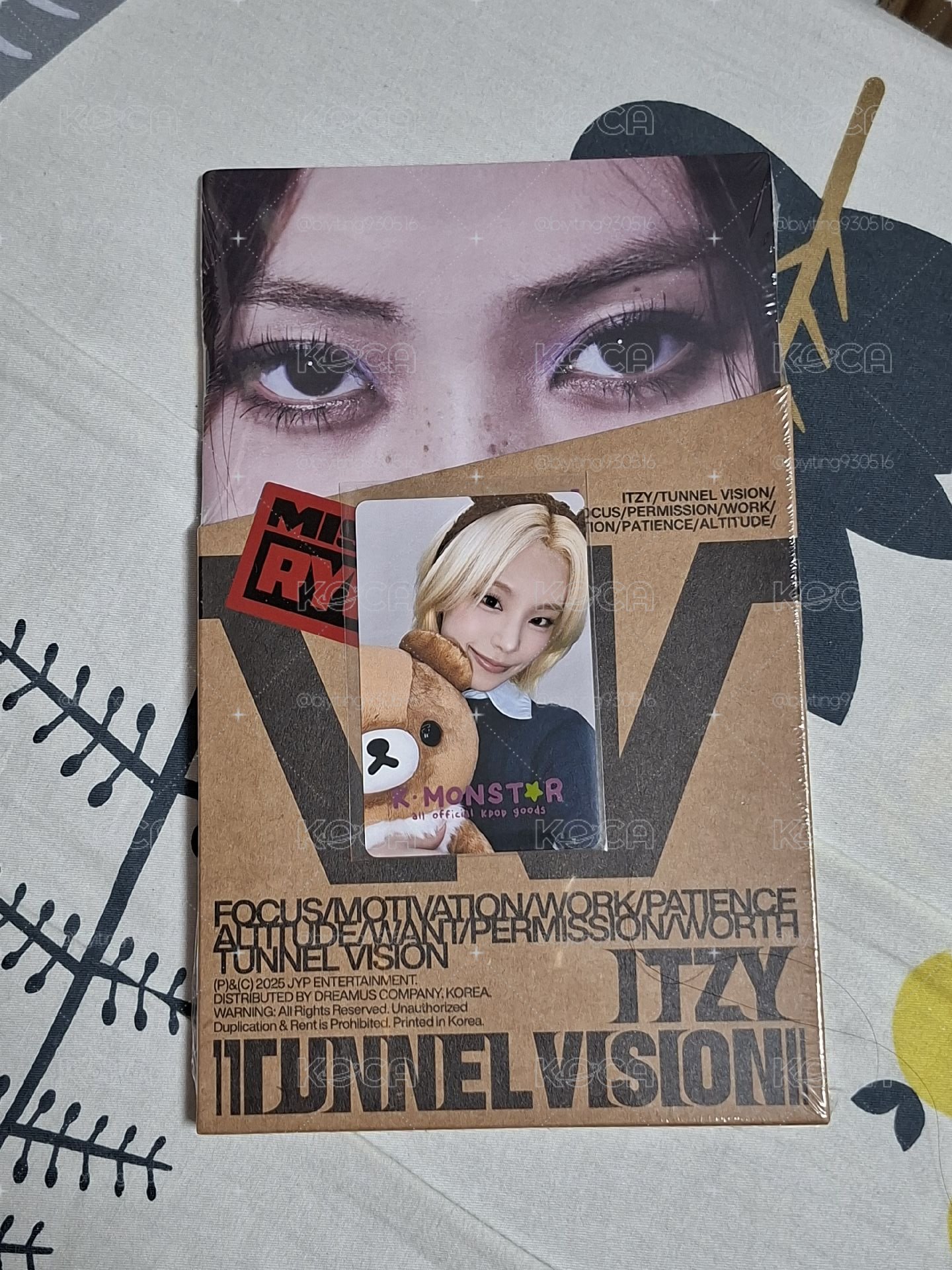 TNVS km小熊+單封