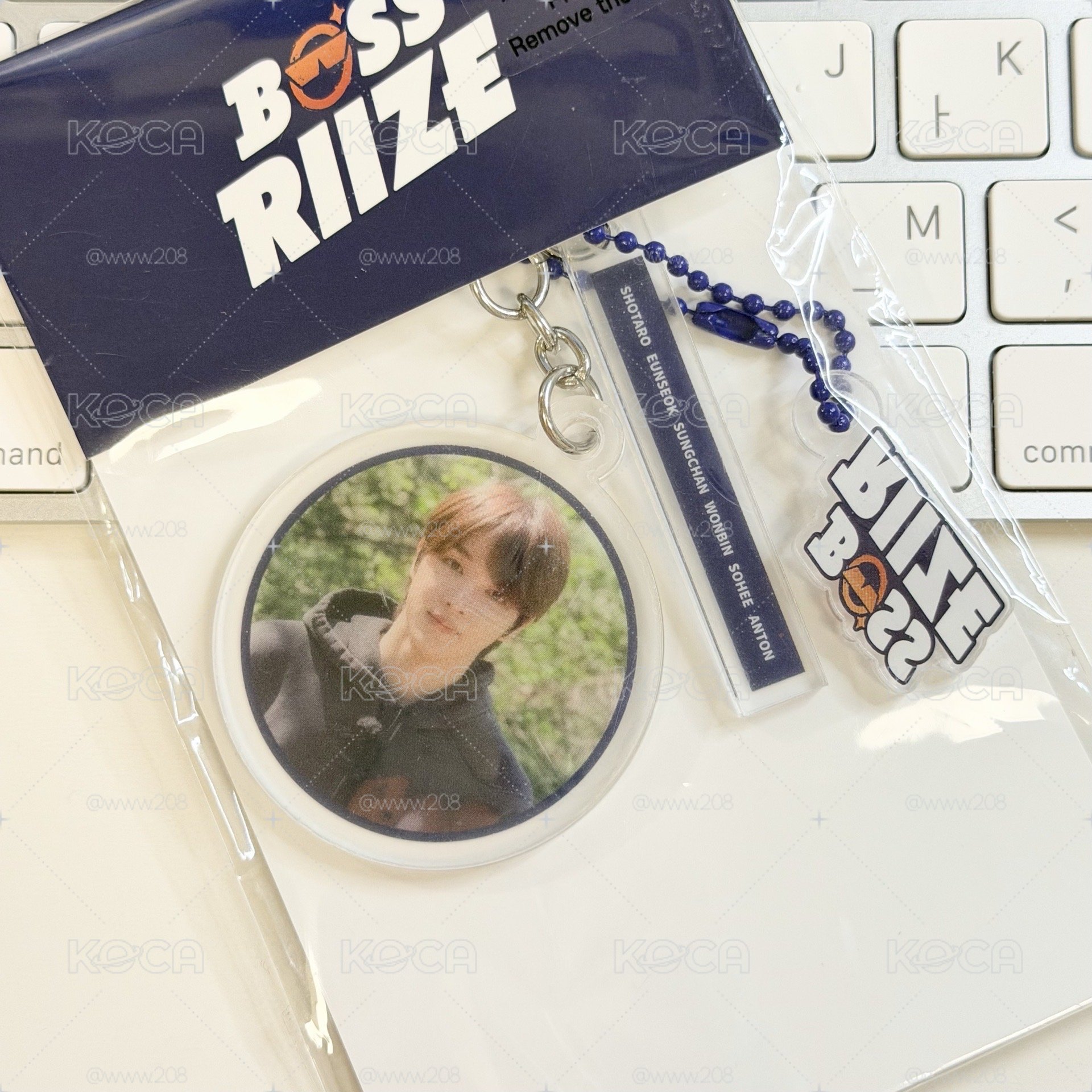 BOSS RIIZE 成燦 鑰匙圈