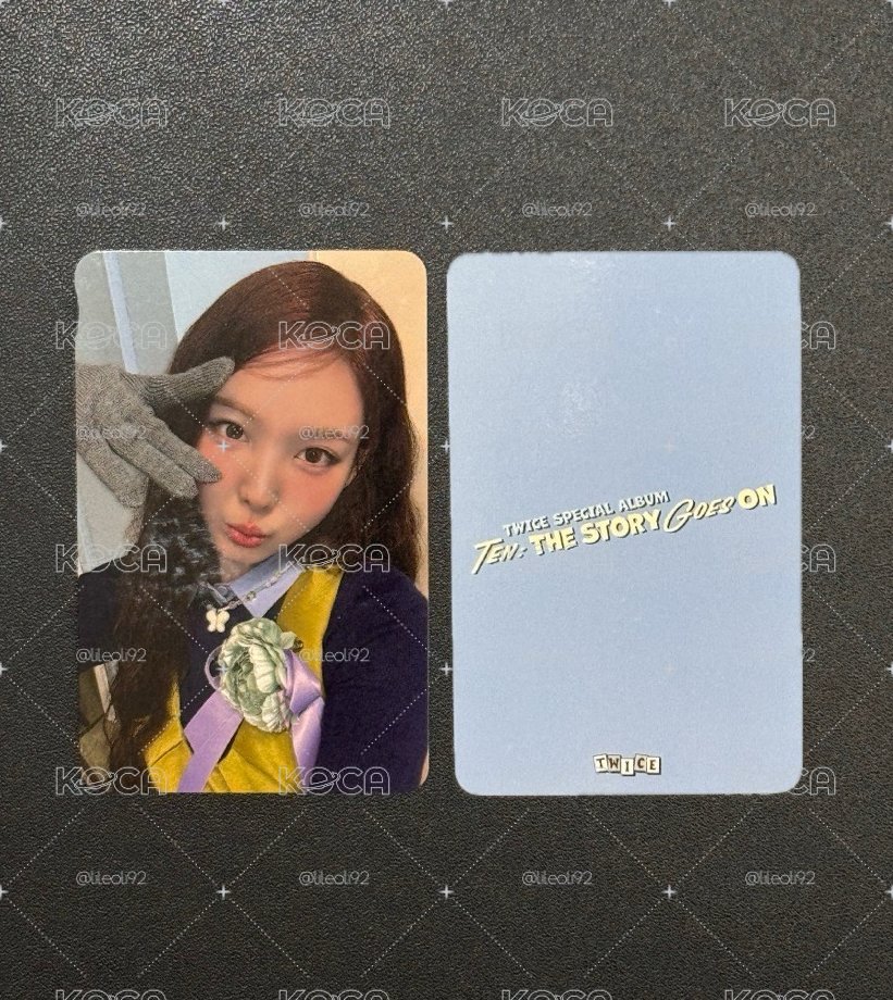 TWICE 娜璉🐰十週年BDM特典卡🌟一元起標✨