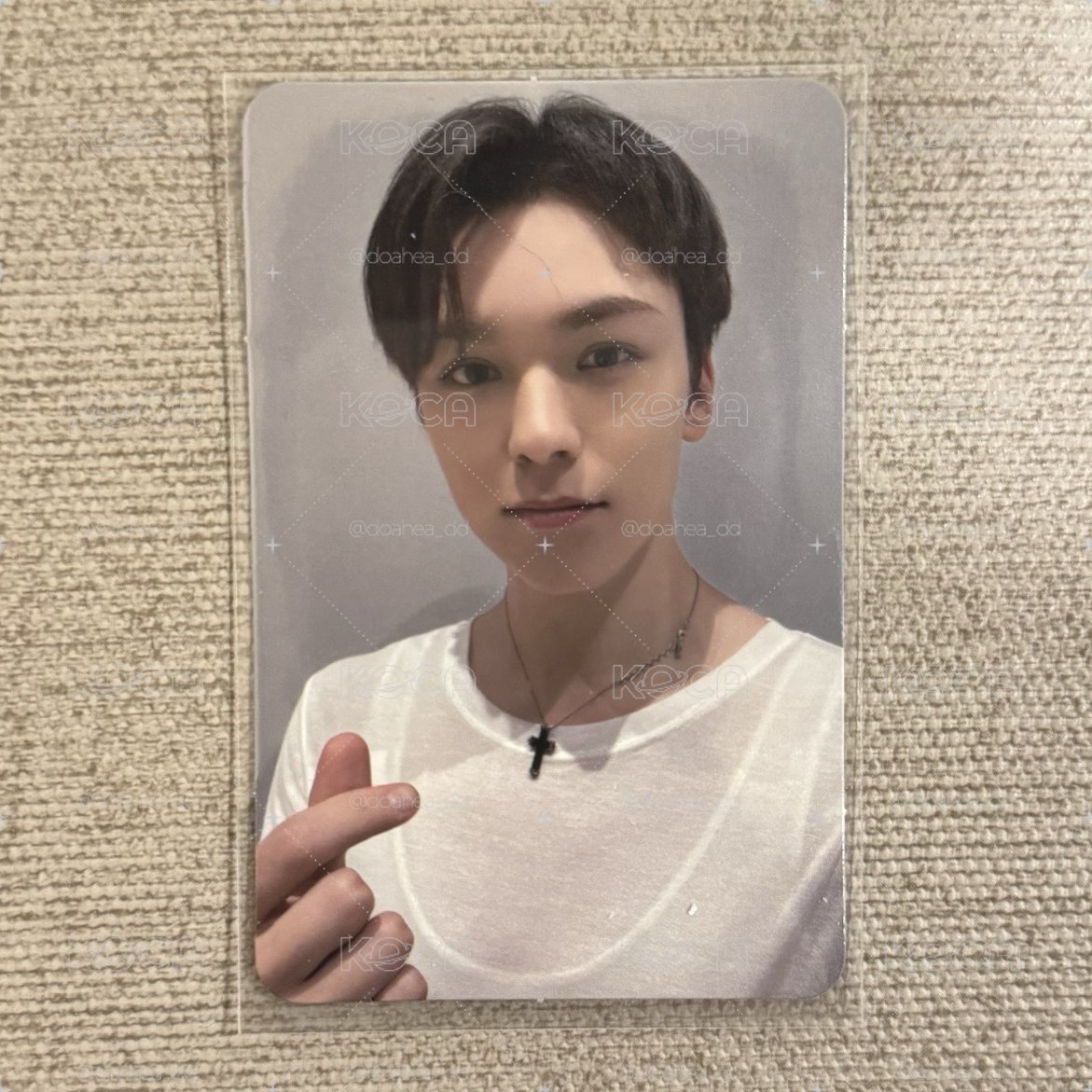 正四yzy簽售 語音卡VERNON 