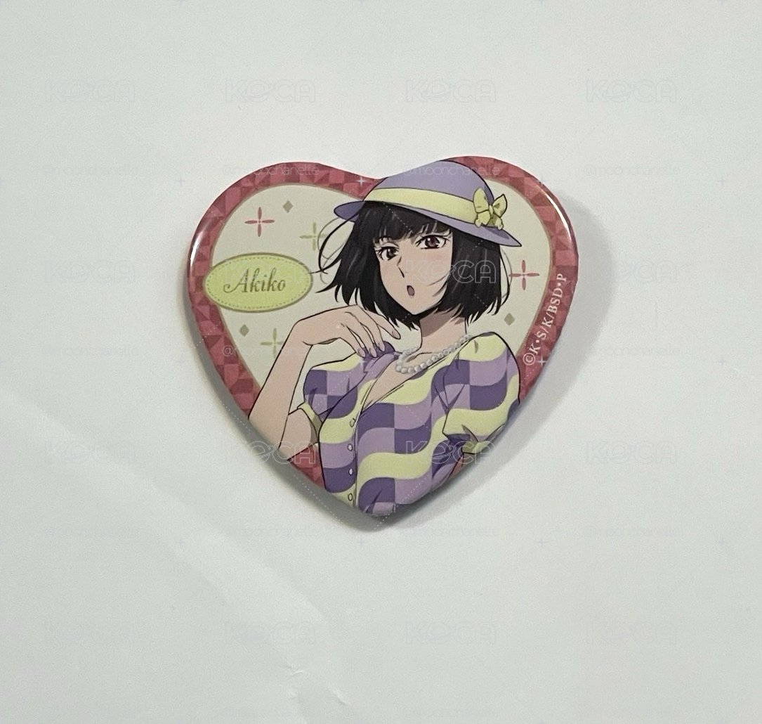 與謝野晶子 愛心徽章