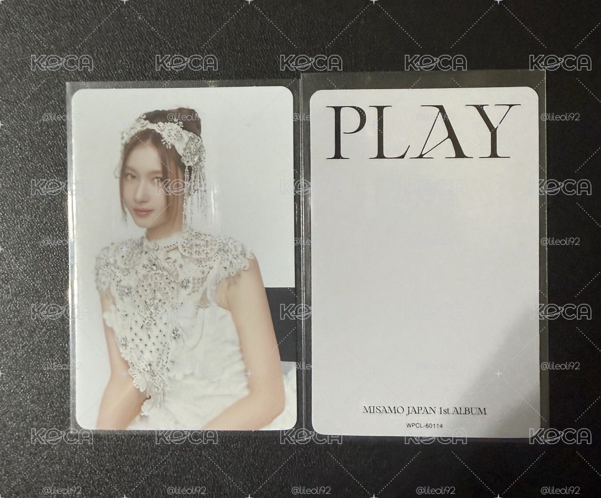 MISAMO SANA🐹 PLAY會員盤小卡👑