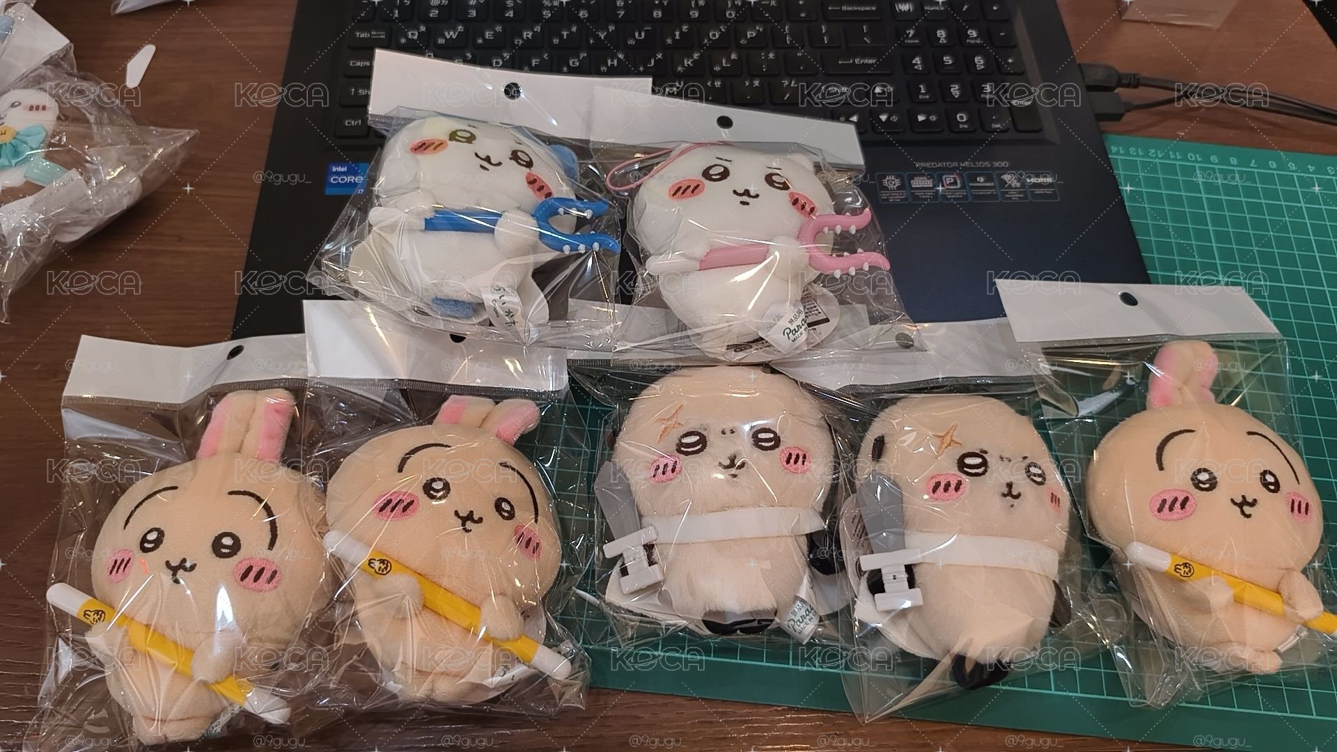 景品 吉伊卡哇討伐棒吊飾玩偶