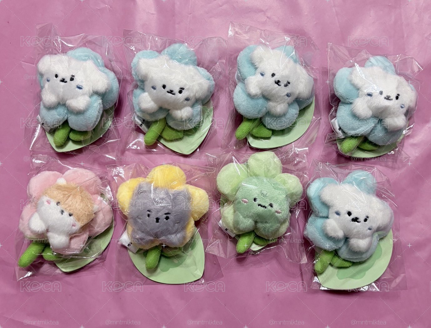 MONSTA X MONMUNCHI 花花娃吊飾