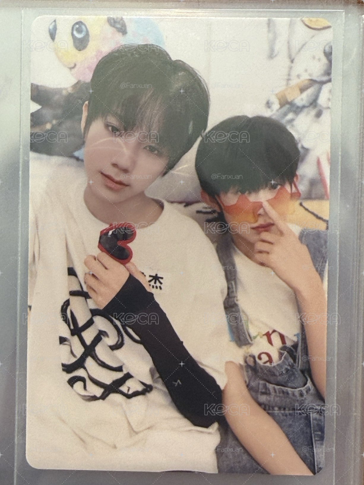 櫓哼 王櫓杰陳奕恆 少年遊雙人卡