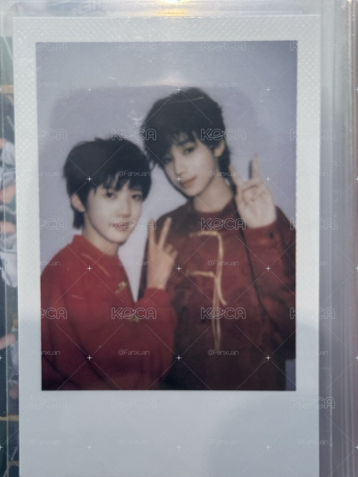 櫓奕 王櫓杰張奕然 野蠻雙人拍立得