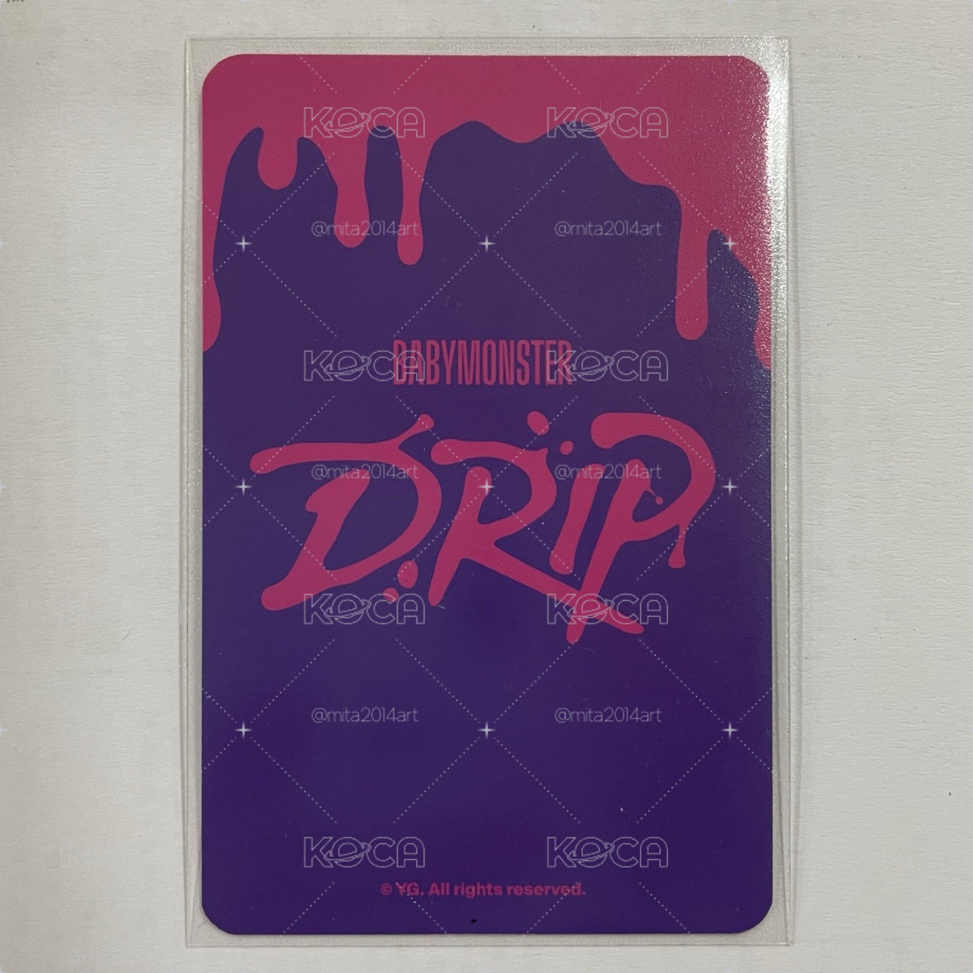 DRIP 首爾快閃 隨機卡 茶