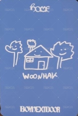 HOME MCD 打歌卡  背面