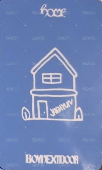 HOME MCD 打歌卡  背面