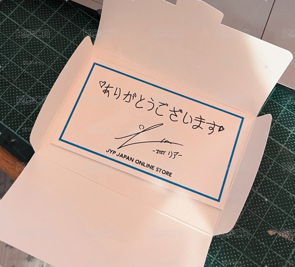 JYP JAPAN｜感謝卡