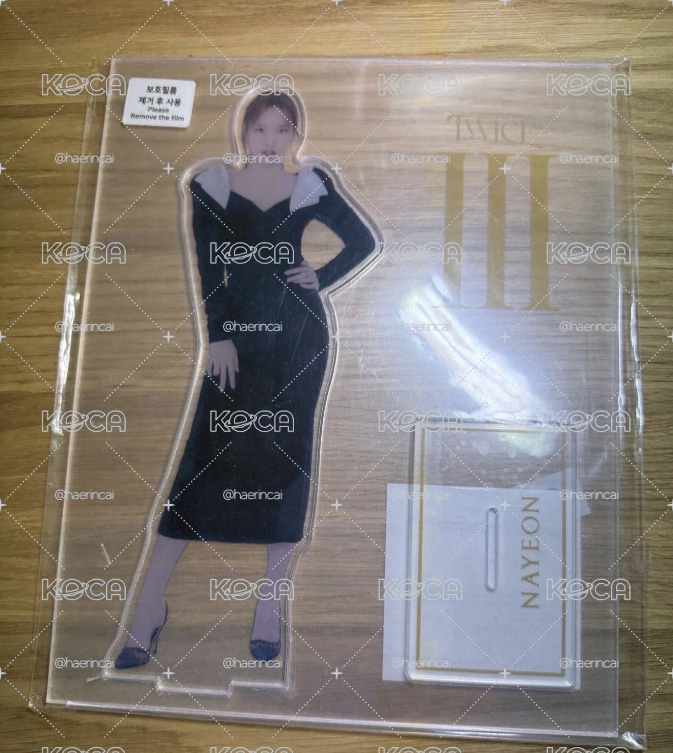 TWICE 四巡娜璉立牌
