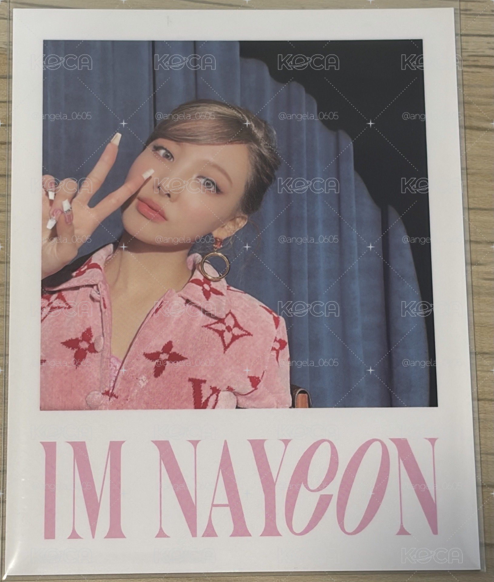 IM NAYEON拍立得專卡🩵