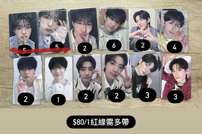鄭相炫boys2planet展覽卡