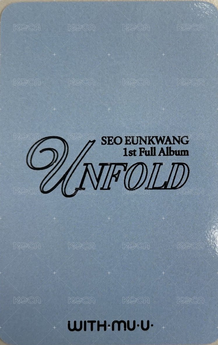UNFOLD wm 線上1.0 簽售卡  背面