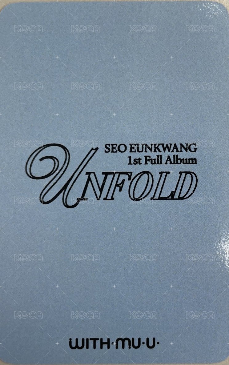 UNFOLD wm 線上1.0 簽售卡  背面