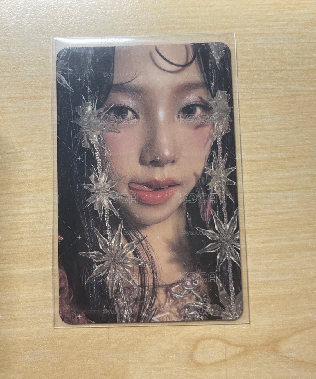 退坑售 aespa KARINA 正規一專卡