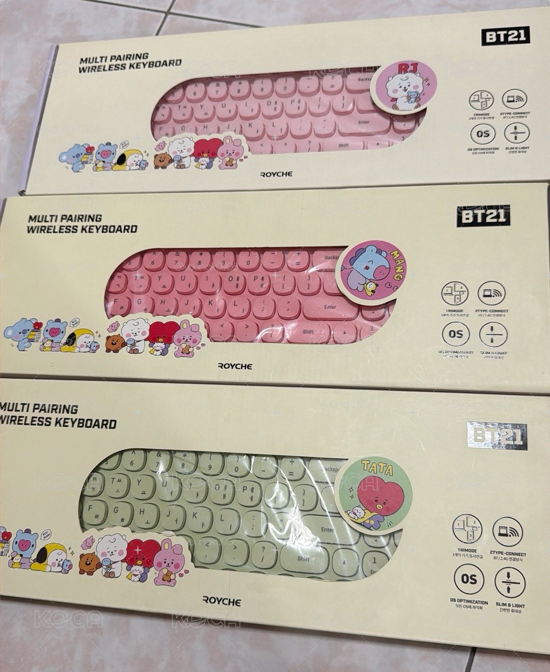 BT21 鍵盤