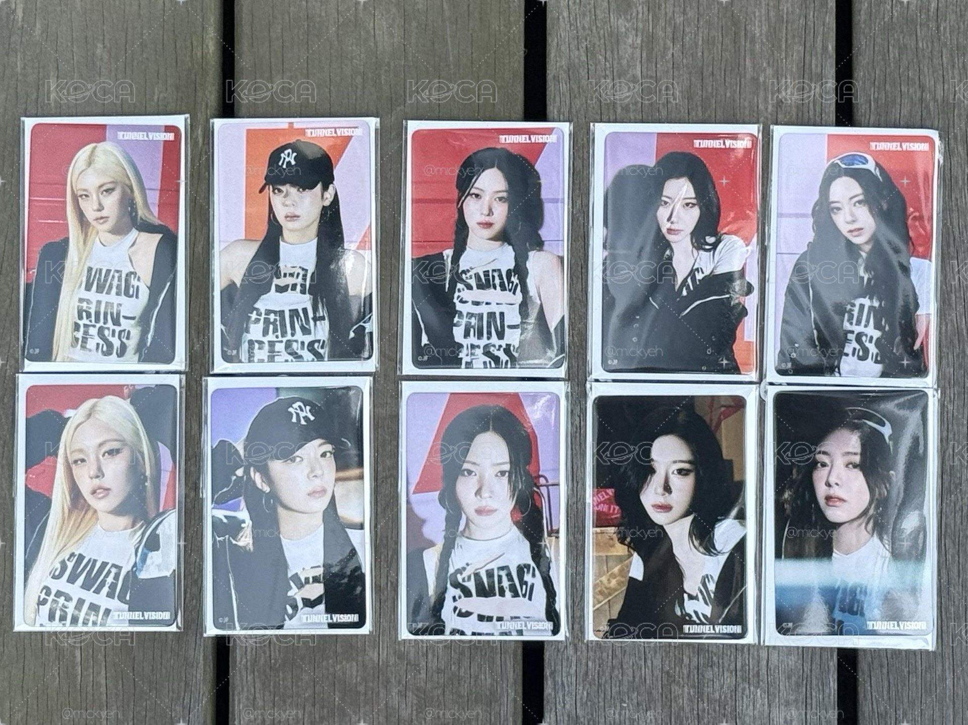 ITZY TUNNEL VISION 三巡日場 透卡 