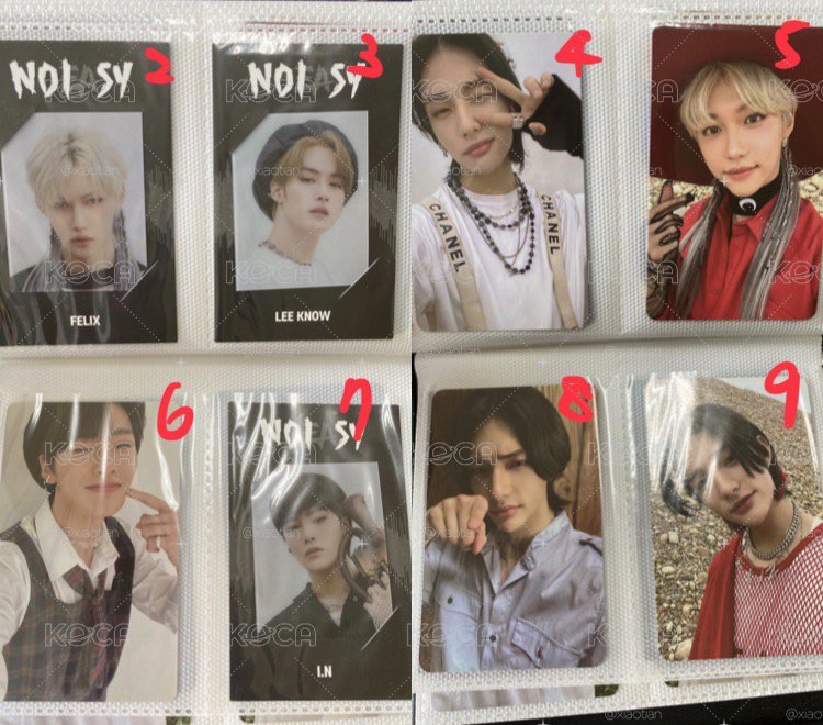 straykids 專輯小卡