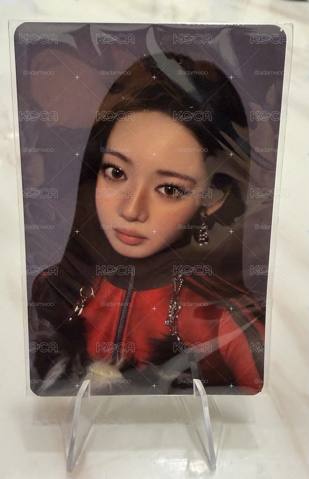 춤 (CHOOM) 毛絨吊飾卡 Rora 茶 周邊卡 