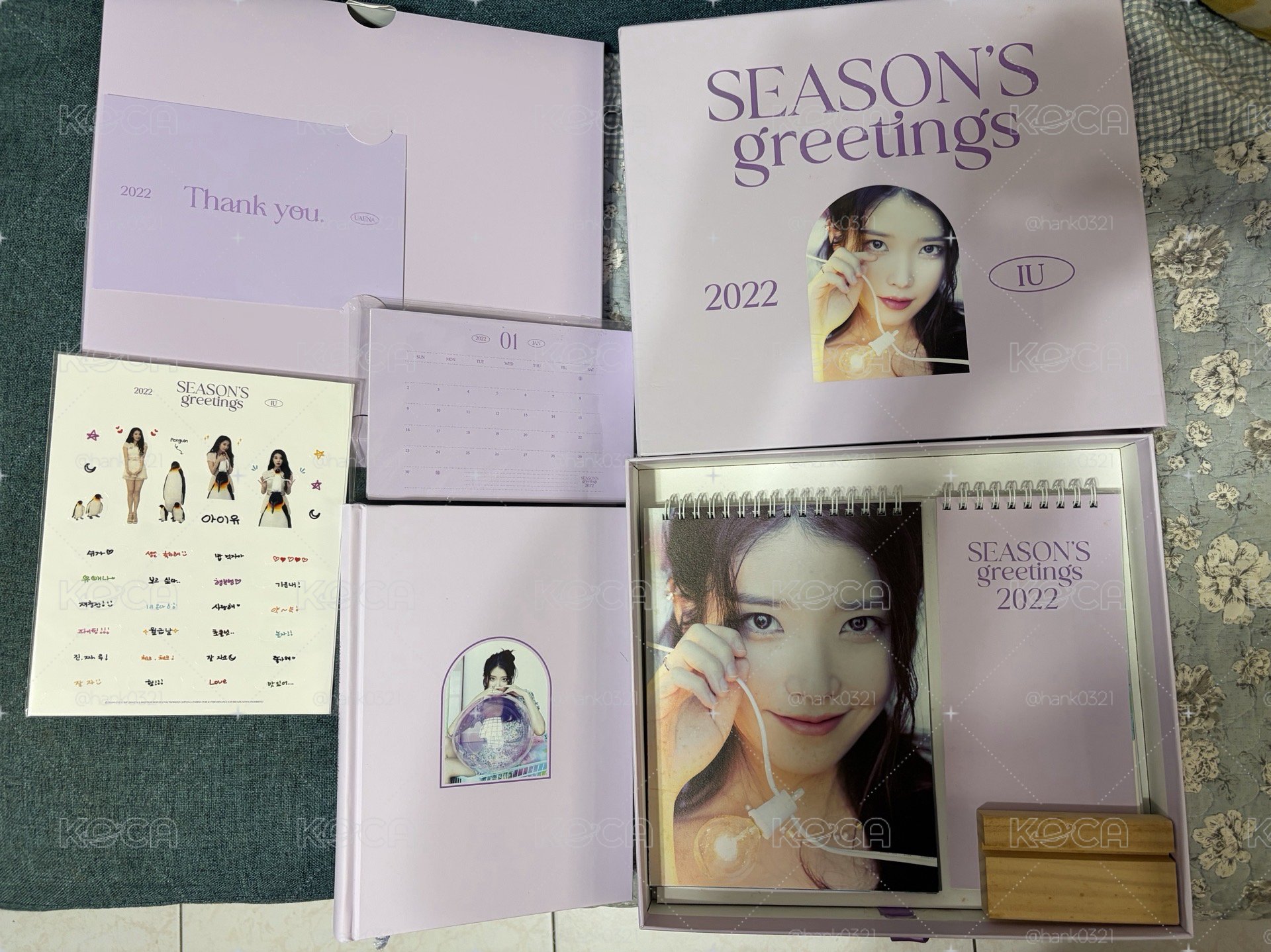 Iu 2022 年曆組