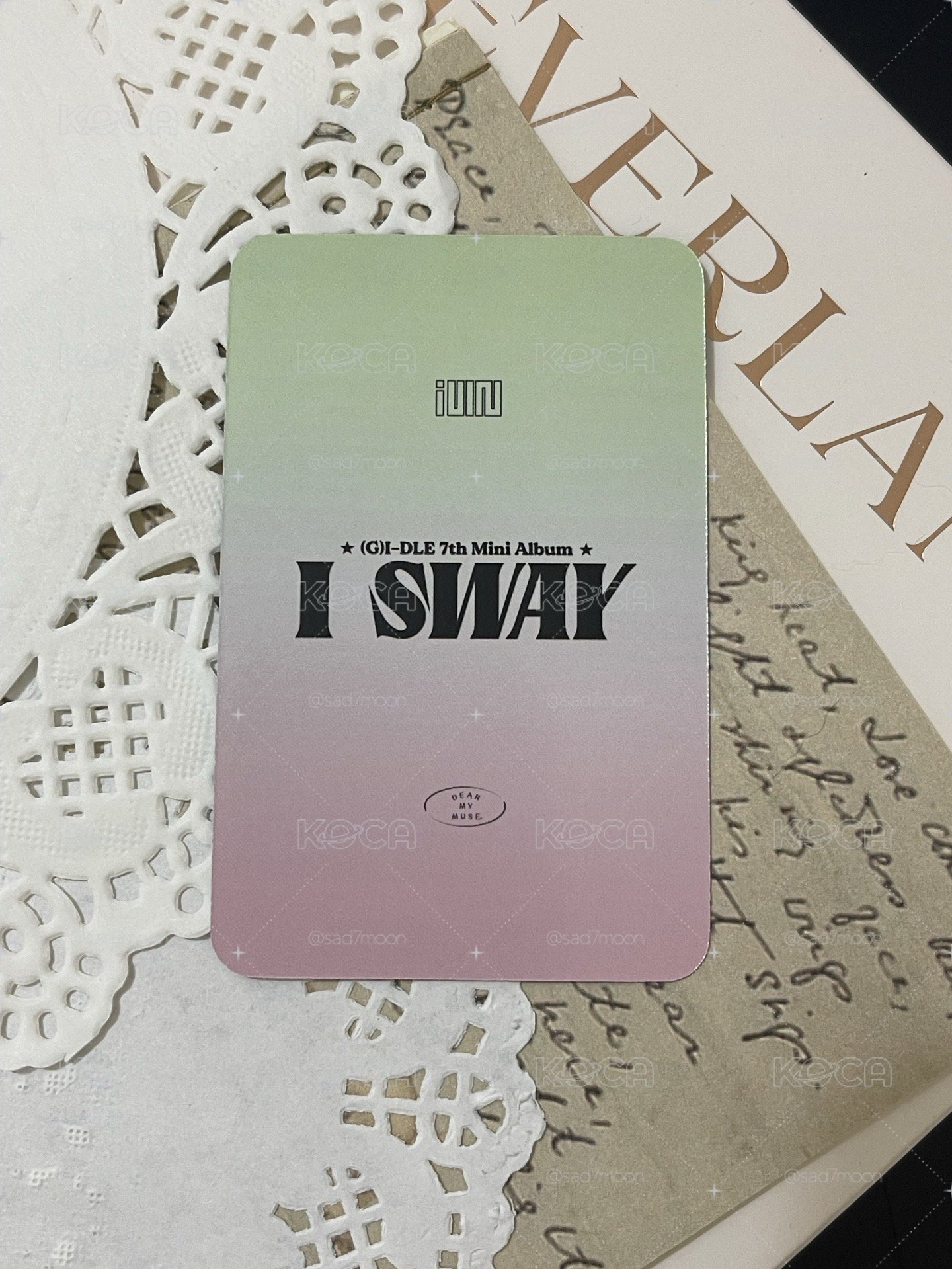  【無包手】I SWAY dmm 4.0 簽售卡 琦