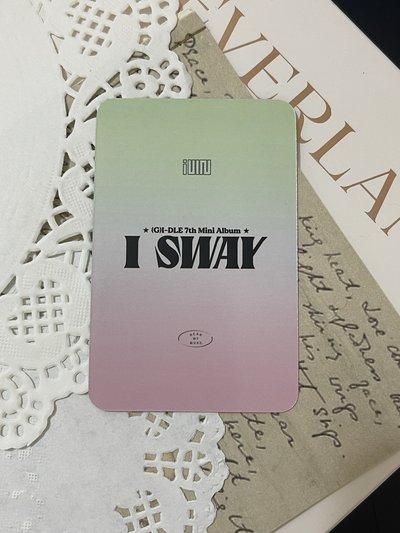  【無包手】I SWAY dmm 4.0 簽售卡 琦