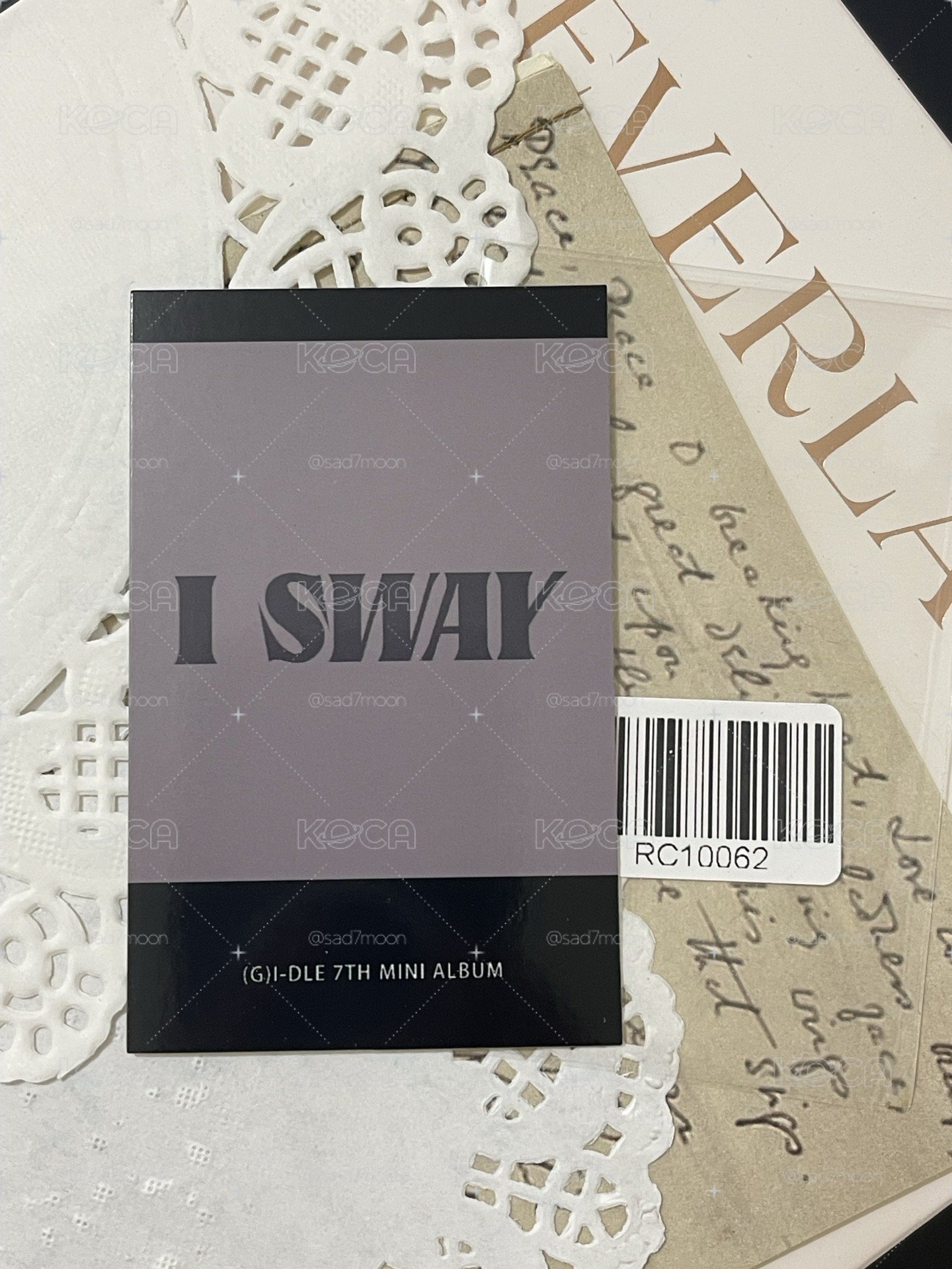  【無包手】I SWAY kms 1.0  特典卡 拍立得 琦