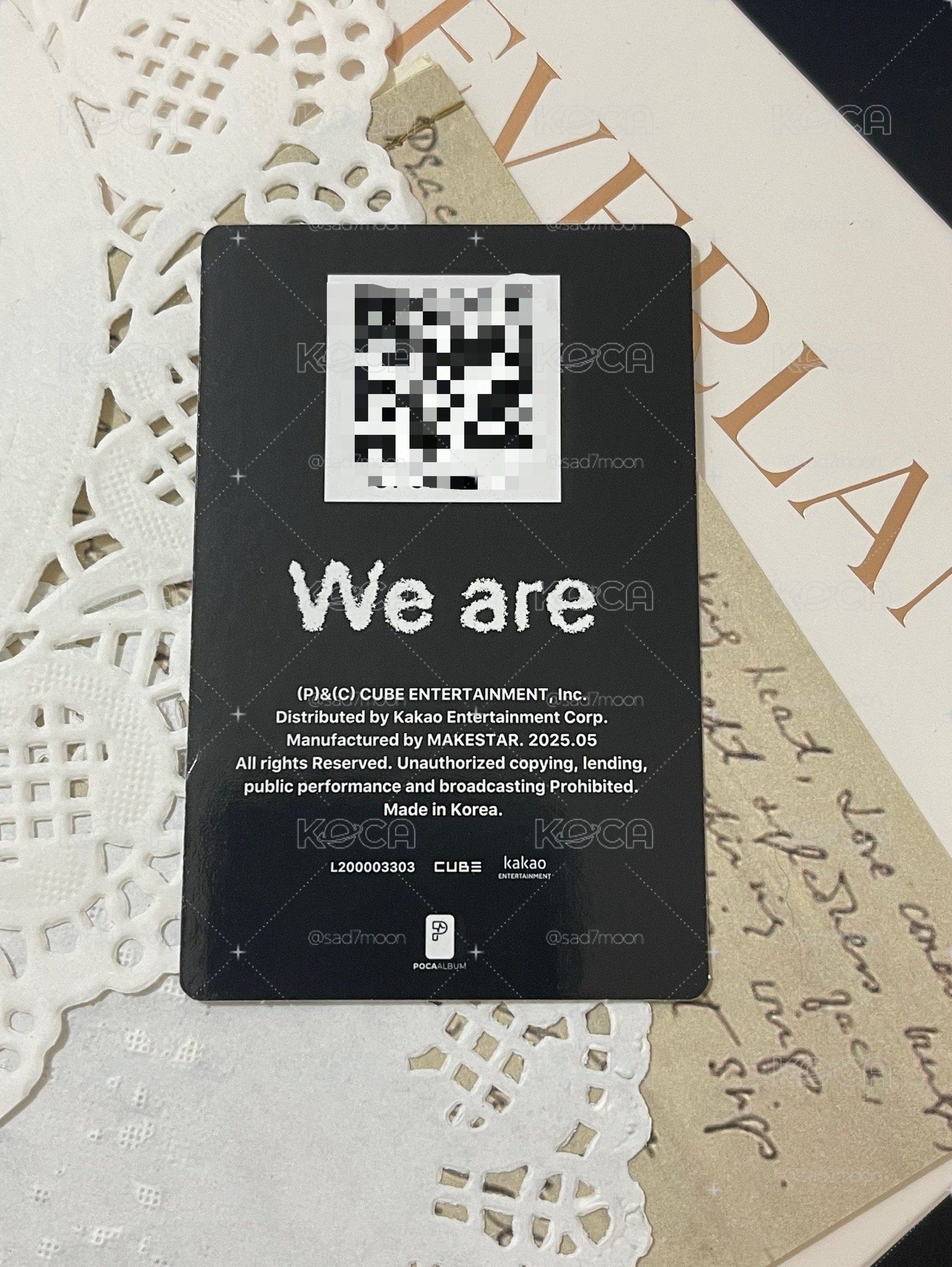 【無包手】We Are 電子專 麵 未掃
