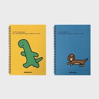 LINE FRIENDS SQUARE 橫線筆記本