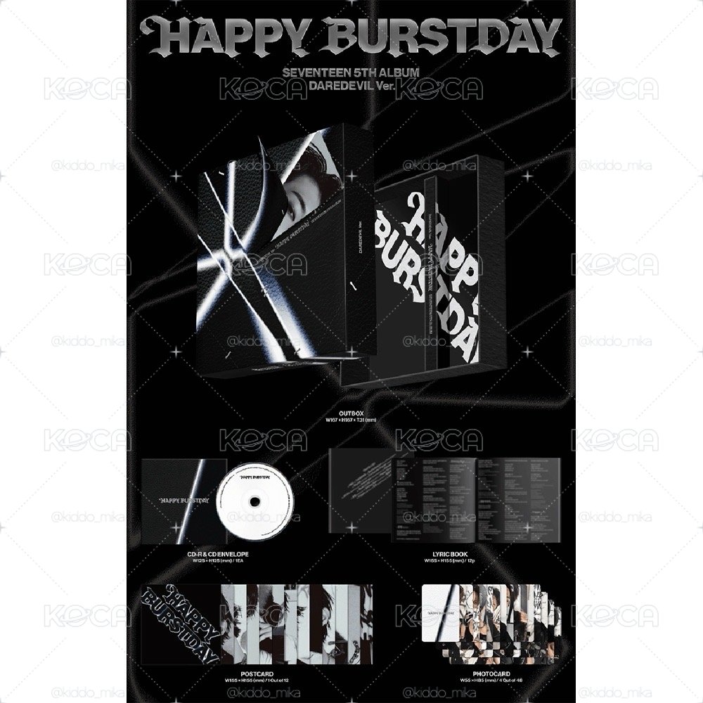 現貨 全新未拆 正規5 HAPPY BURSTDAY克拉盤