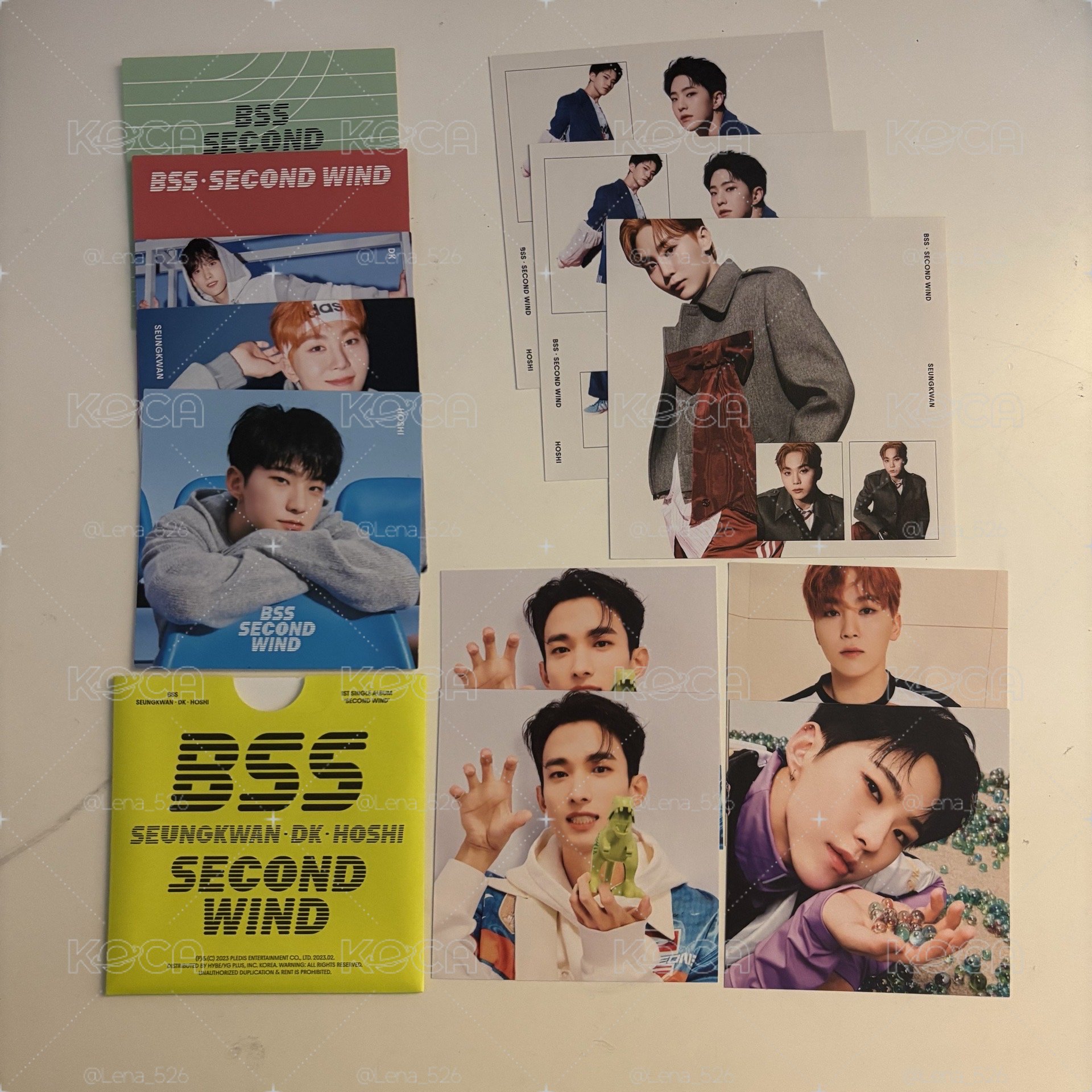 BSS SECOND WIND 豪華專 小卡貼紙組