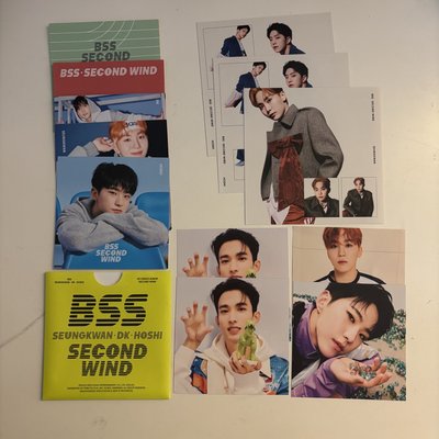 BSS SECOND WIND 豪華專 小卡貼紙組