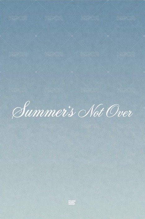 Summer’s Not Over KKBOX 抽選卡  背面