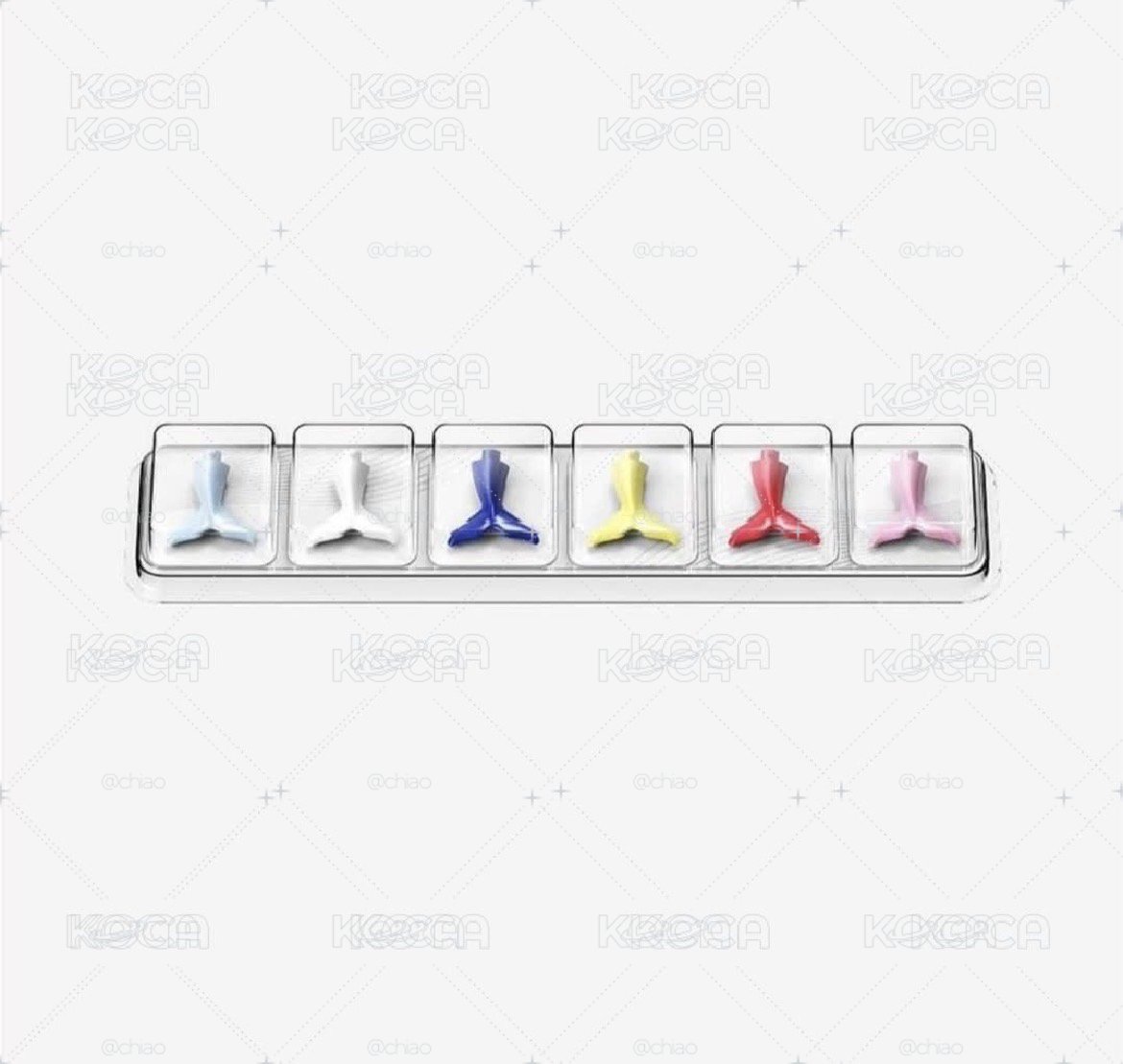 鯨魚尾巴 一套 全新