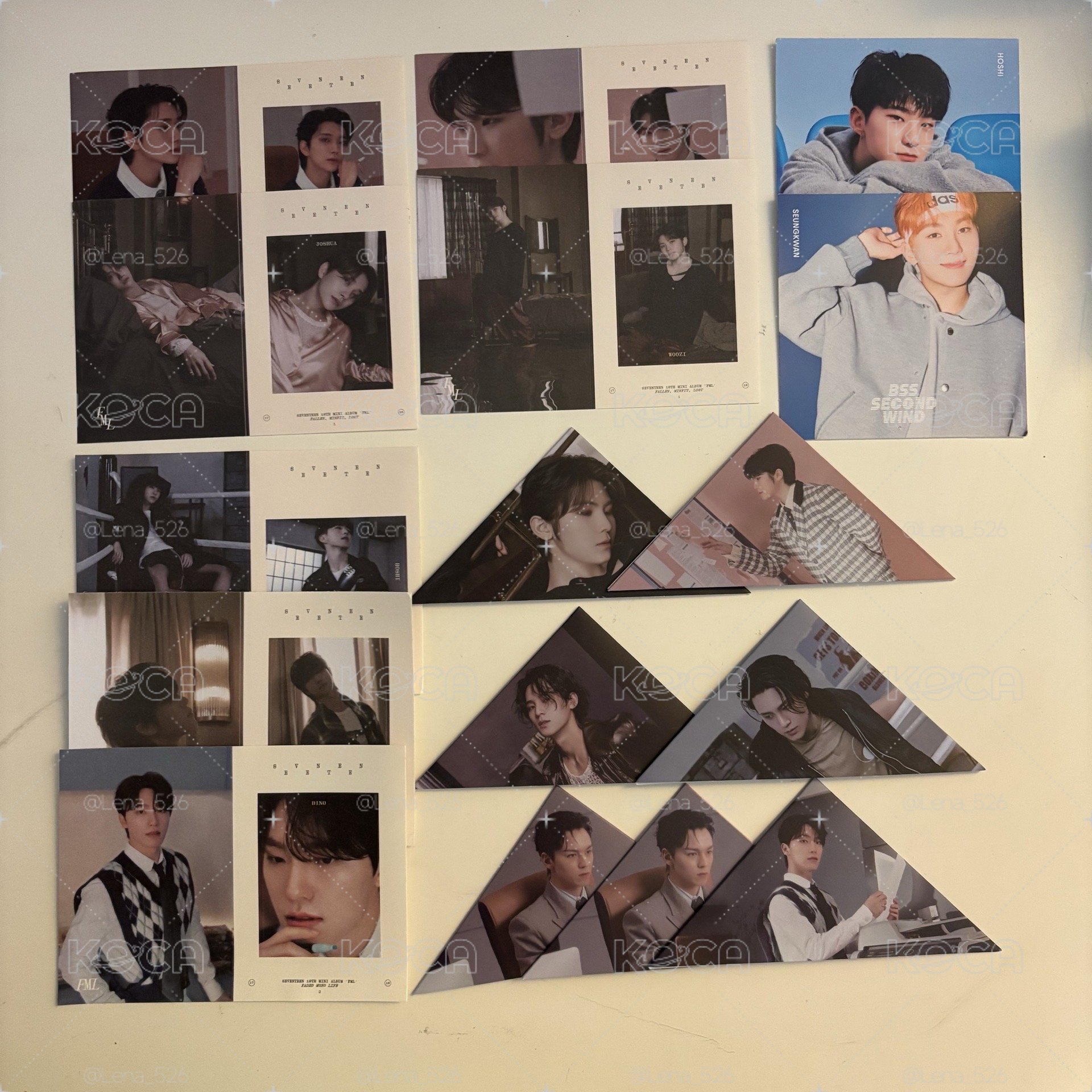 SEVENTEEN 大卡/貼紙/小海報SET