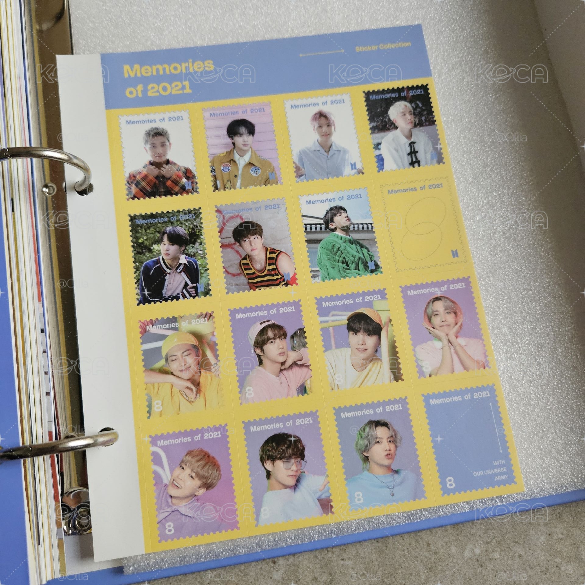 BTS Memories of 2021 DVD 