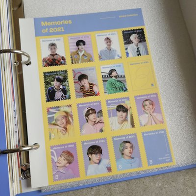 BTS Memories of 2021 DVD 