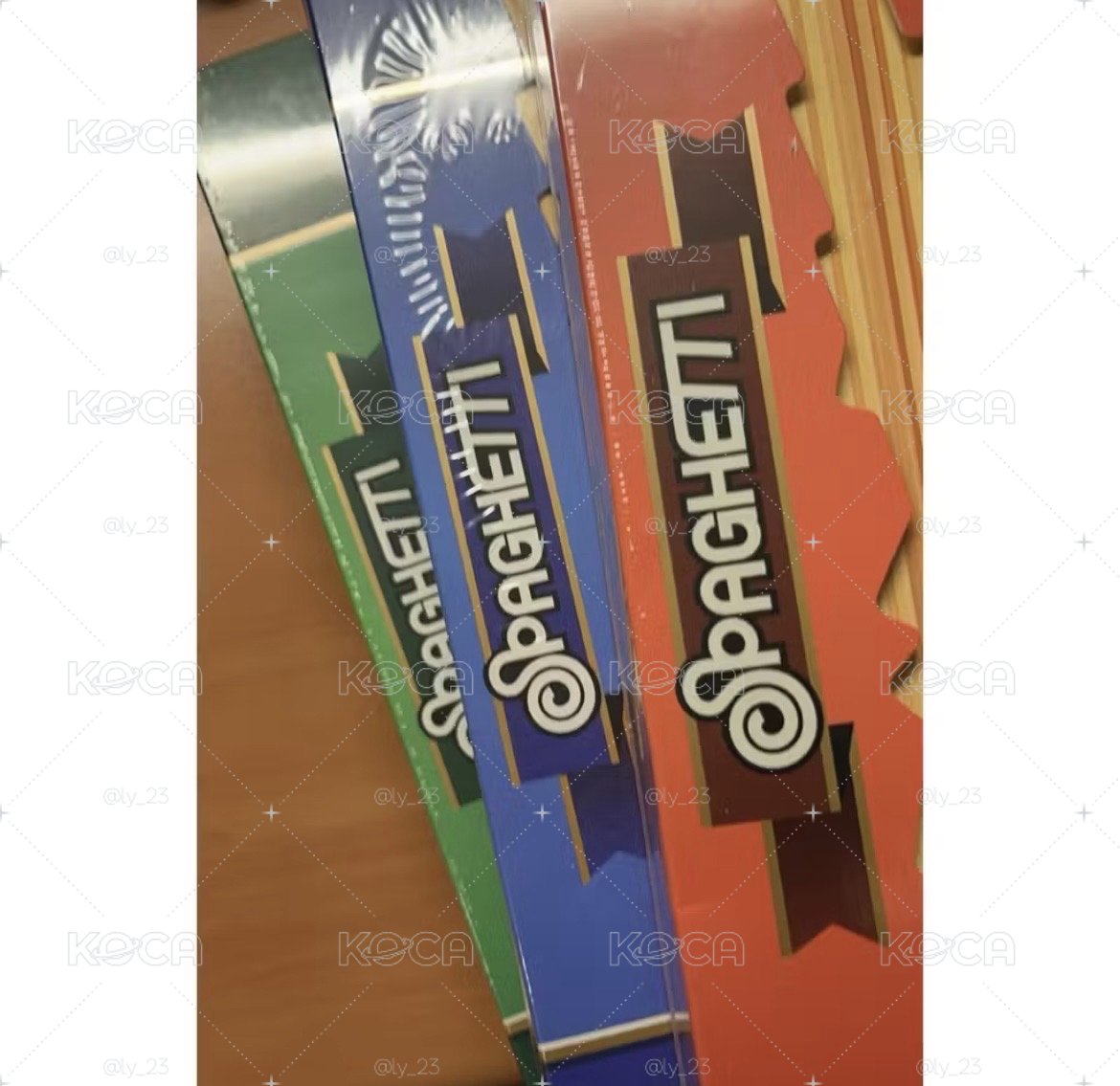 義大利麵未拆專 一套