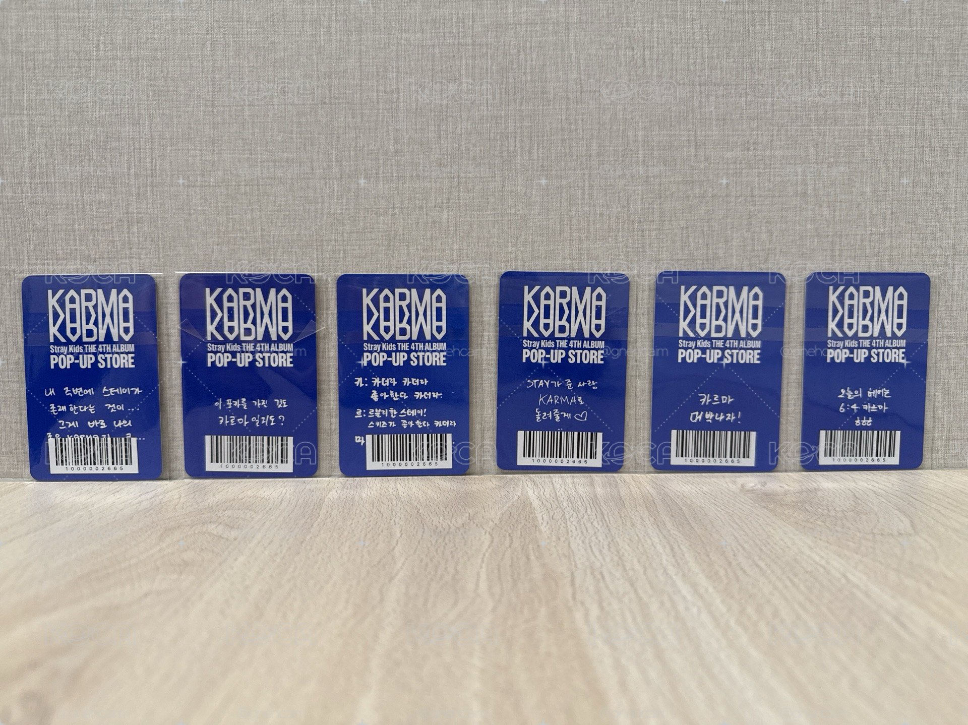 KARMA 快閃店 滿額卡
