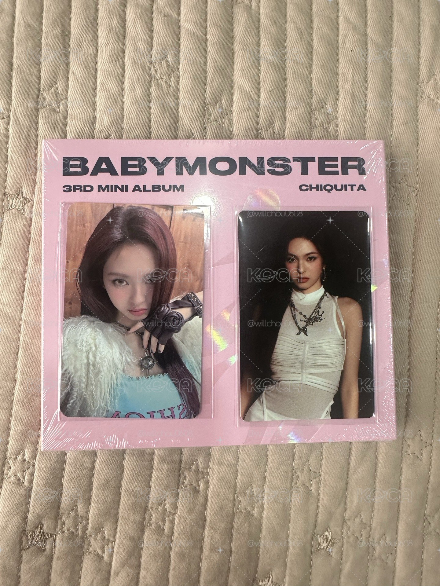 Babymonster 小柒 單封+台北快閃滿額+隨機卡