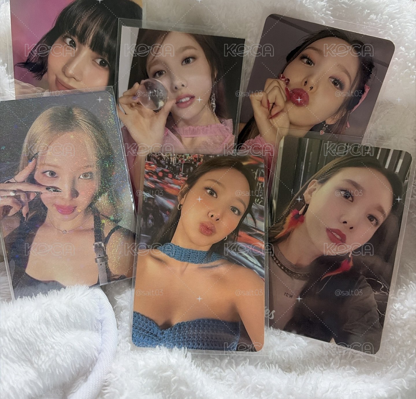 TWICE漂亮小卡們