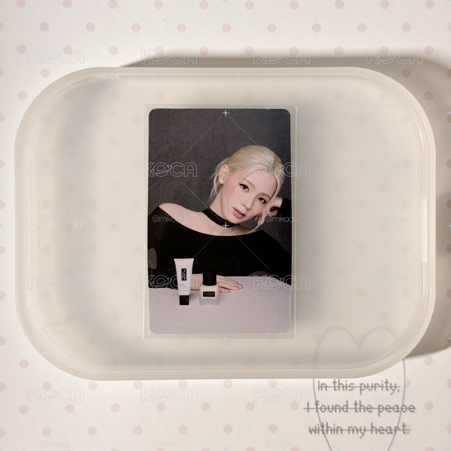 Miyeon 植村秀粉底液卡