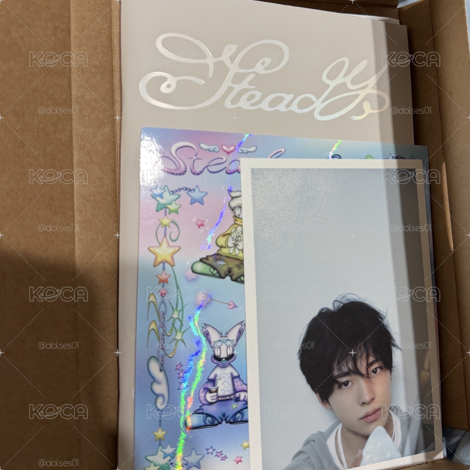 steady空專 勇志明信片 無小卡