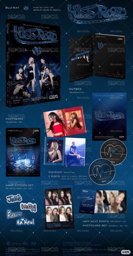 kiss of life世巡藍光DVD 全新未拆現貨含特典