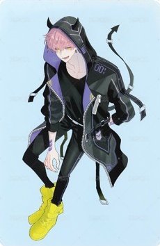 韓版 第7卷YES24 變化卡  背面